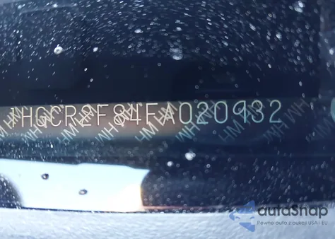 2015 Honda Accord Ex-L из США, поврежденный, VIN 1HGCR2F84FA020932